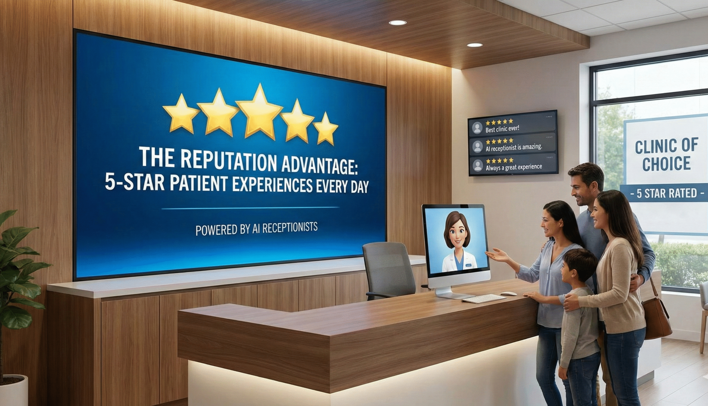 The Reputation Advantage of AI Receptionists.