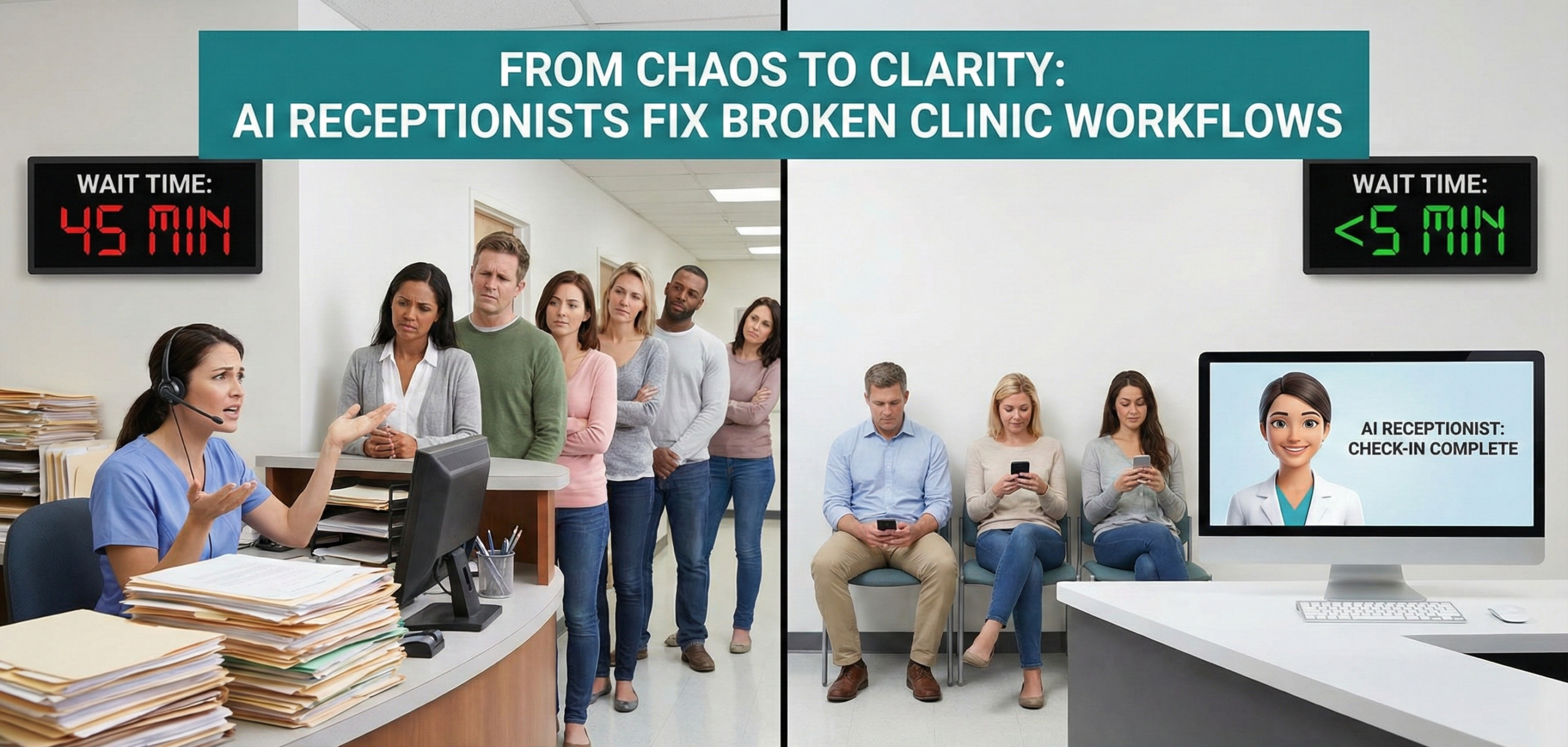 AI Receptionists From Chaos to Clarity