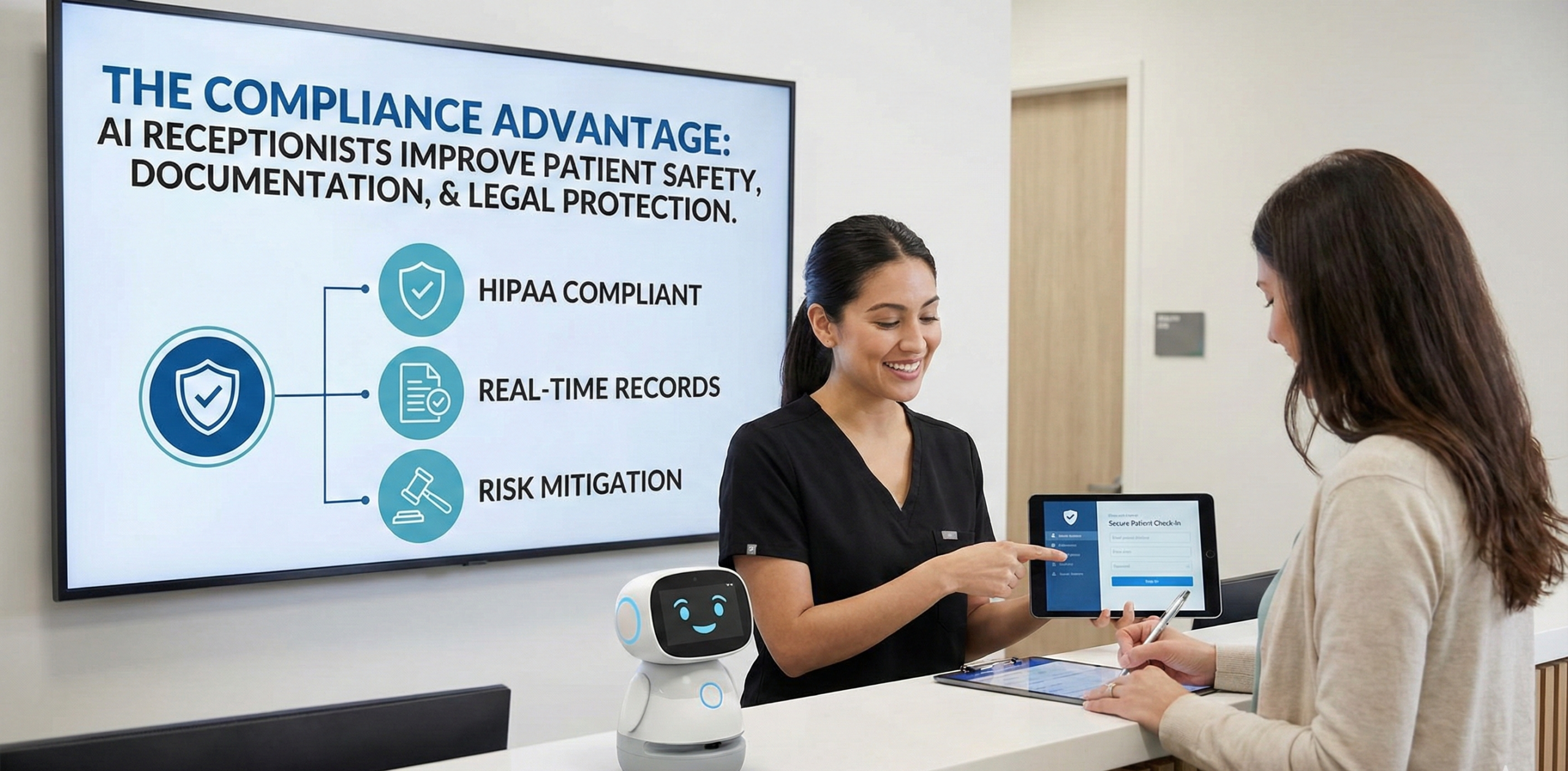 The Compliance Advantage of AI Receptionists