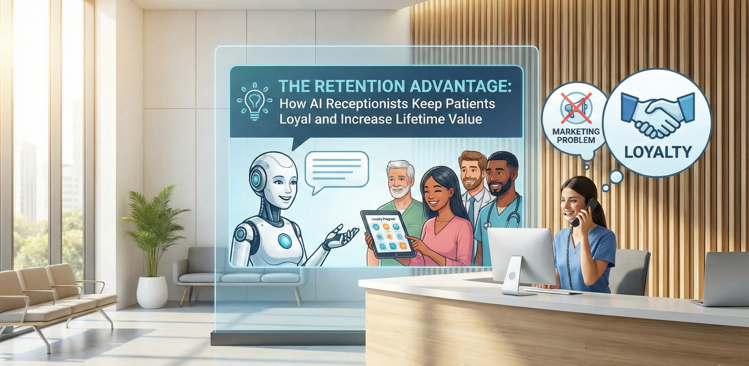 The Retention Advantage of AI Receptionists